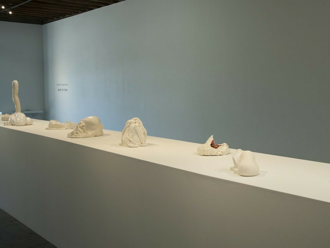Sharon Engelstein. Ever to Find, Exhibition view. Courtesy of Wilding Cran Gallery 