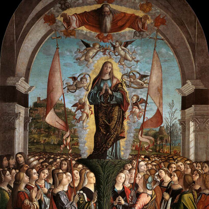 Apoteosi di sant'Orsola, dettaglio