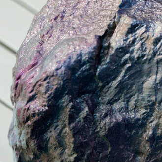 Santiago Taccetti, Untitled (Chicago Boys 2), 2014, Enamel on stone, aluminium, steel, plastic and nylon, 100 x 70 x 68 cm (detail)
