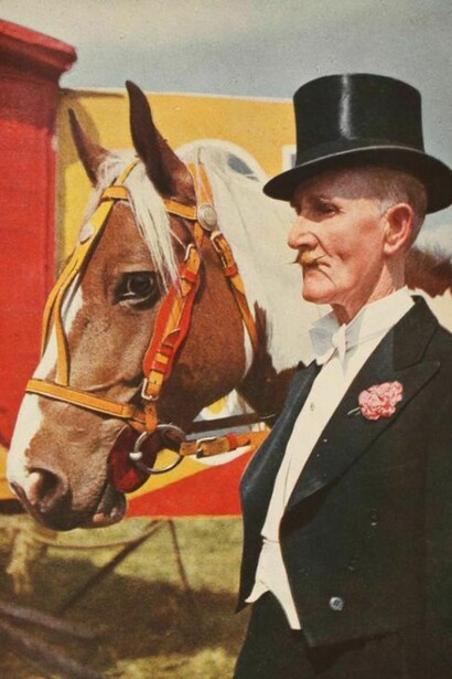 John Hinde, From British Circus Life, 1948, © National Media, Museum, Courtesy of the National Media Museum