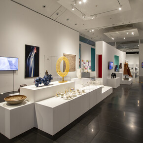 New century achievements exhibition, exhibition view. Courtesy of Tsinghua University Art Museum