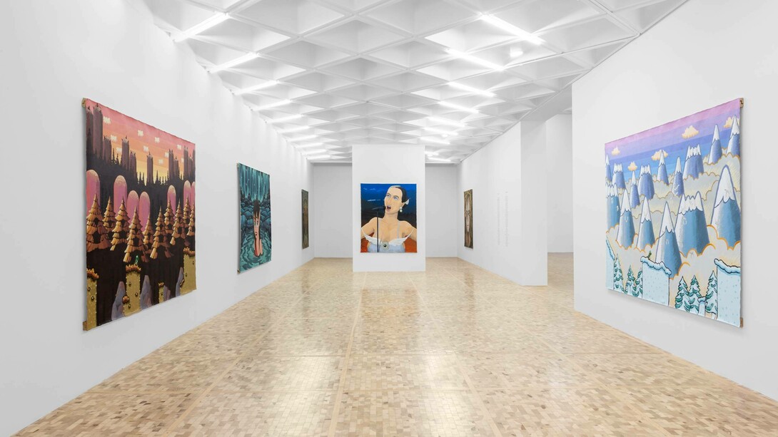 Manuela Solano, Alien queen/ Strange paradise, exhibition view. Courtesy of Museo Tamayo