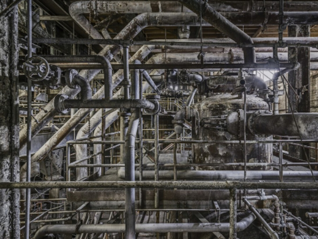 Paul Raphaelson, Boiler Pipes. Courtesy of Front Room Gallery