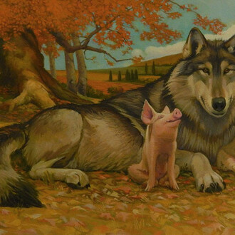 Cinderella & Co. Courtesy of Brandywine River Museum of Art