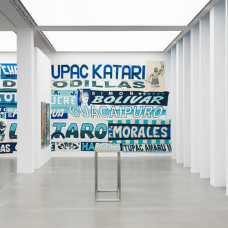 Luciano Calderon, Poemas de la banda, exhibition view. Courtesy of Ruttkowski;68