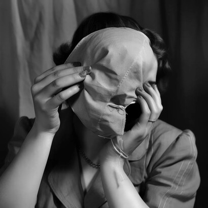 The Mask de Boris Eldagsen. Serie Pseudomnesia (Fake Memories), generada con IA