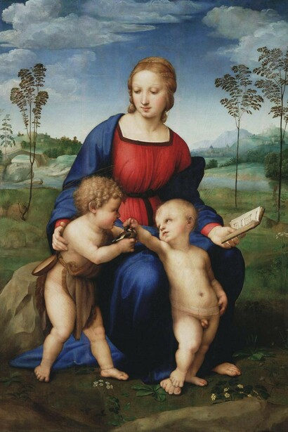 Raffaello Sanzio da Urbino Madonna of the Goldfinch (1505-6)