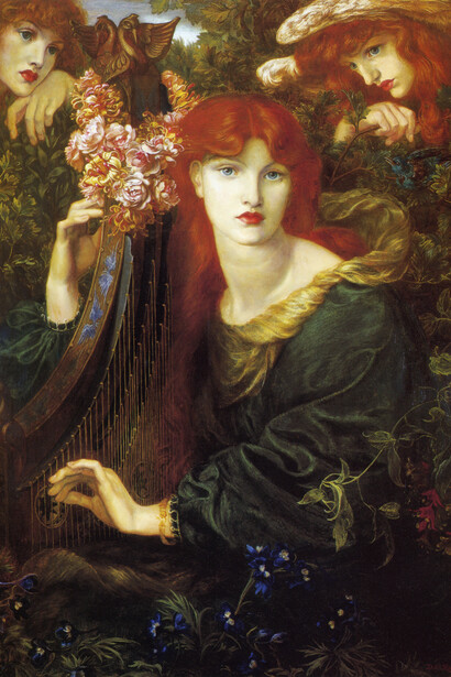 Dante Gabriel Rossetti, *La Ghirlandata* 1873