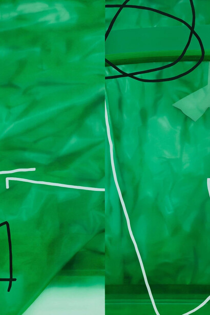 Enrico Bach, S.L.G.S. (detail). Courtesy of Galerie Sept