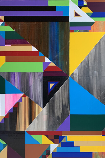 Changha Hwang, Afternoon walk, 2020. Courtesy of Kate Oh Gallery