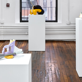 Ross Knight, Continuous Squeeze, exhibition view. Courtesy of Off Paradise Gallery