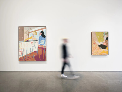 Anoushka Mirchandani, A house called tomorrow, exhibition view. Courtesy of Yossi Milo Gallery