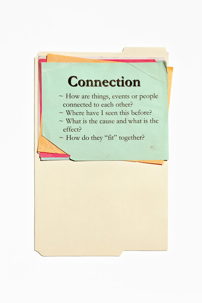 Anne Collier, Questions (Connection), 2011. Chromogenic print. Collection of Charlotte Ford.