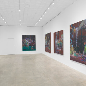 Bea Scaccia, Groomed, exhibition view. Courtesy of Gagosian Gallery