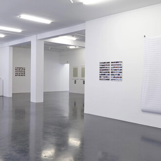 Anna Ridler, Trace remains, exhibition view. Courtesy of Galerie Nagel Draxler