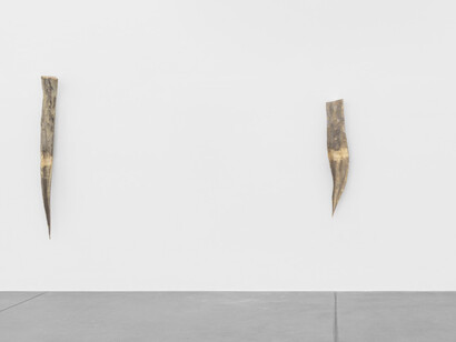Yngve Holen, Furrow, exhibition view. Courtesy of Galerie Nordenhake