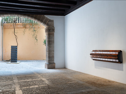 Leunora Salihu, vista de exhibición. Cortesía de la Galería Pelaires