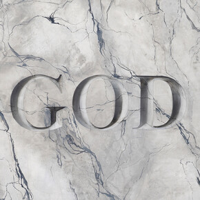 Gavin Turk, Legend, 2018, acrylic on canvas, 125.5 x 165.5 x 3.5 cm. Courtesy Galerie Krinzinger and the artist / © Photo Andy Keate