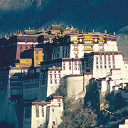 Der Klosterpalast Potala, Lhasa, 1986, Foto: Hans-Jörg Schwabl