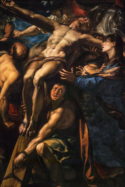 Giulio Cesare Procaccini
The Raising of the Cross