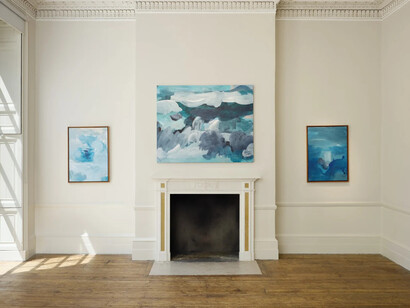 Leila Bartell, Memory fields, exhibition view. Courtesy of Tristan Hoare Gallery