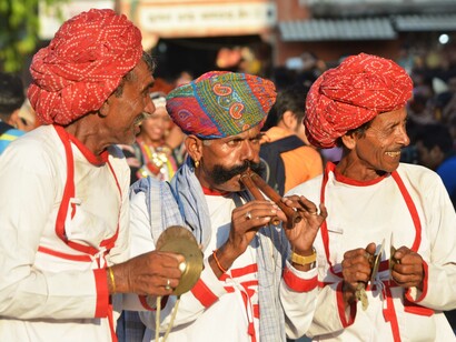The Gangaur Annual Festival, held in Jaipur, Rajasthan, celebrates traditional folk music and dance performances, where artists showcase age-old customs and rituals passed down through generations to honor this historic festival