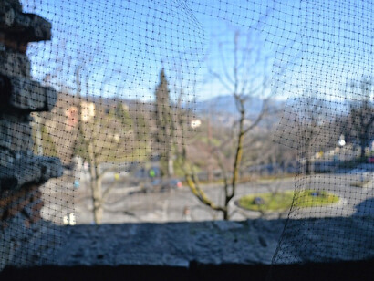 Porta Sant'Alessandro, window, contemporary locus 7, Bergamo 2015, photo Mario Albergati