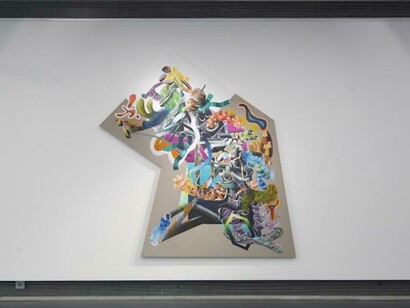 Athier Mousawi, Exhibition view. Courtesy of Ayyam Gallery Beirut