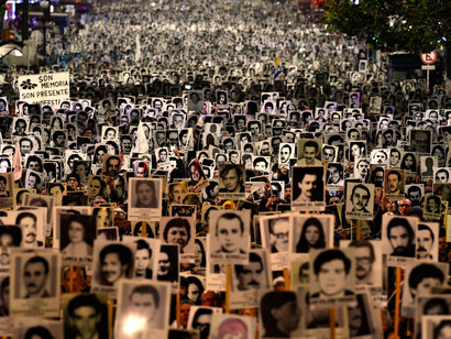 Marcha del silencio en Montevideo, Uruguay, 2022