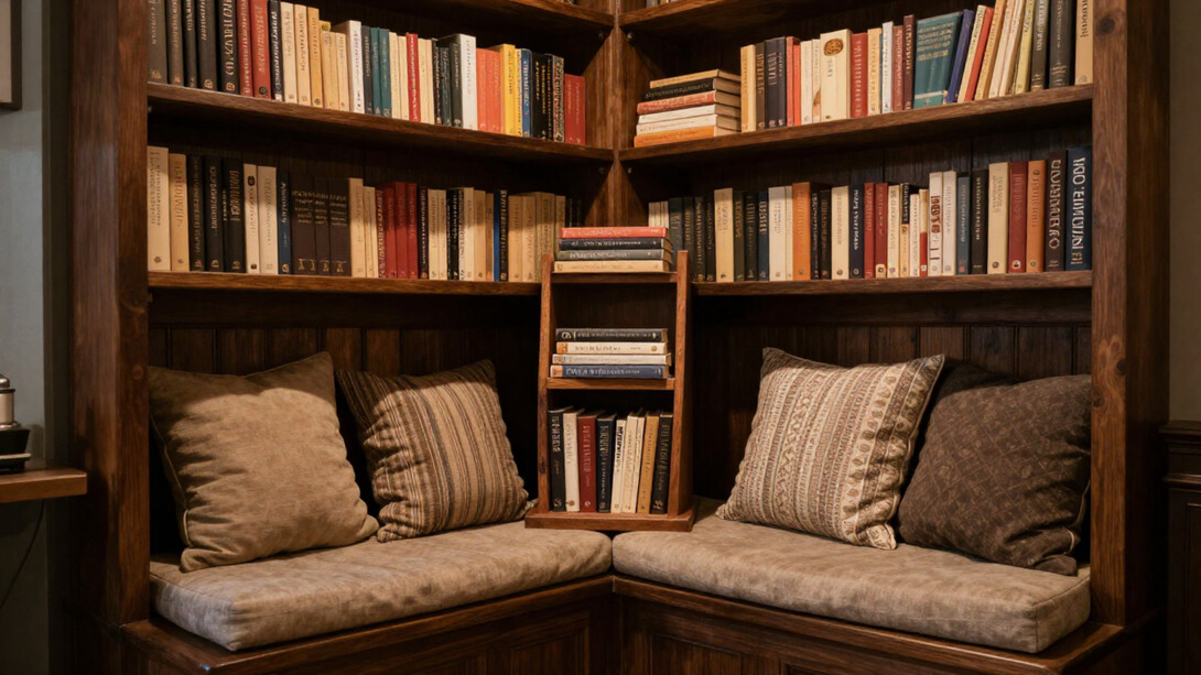 Il pensatoio emerge come il luogo più autentico della casa, uno spazio minimo ma capace di custodire pensiero, silenzio e interiorità