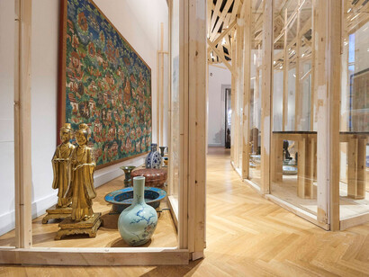 Asien, ausstellungsansicht. Mit freundlicher genehmigung des Museum für angewandte Kunst