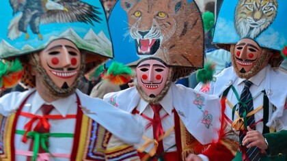 Disfraces típicos en el entroido gallego