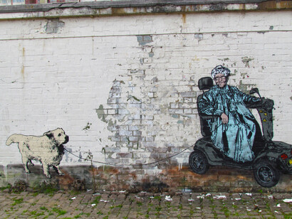 South Action Street Art. Courtesy of W3 gallery