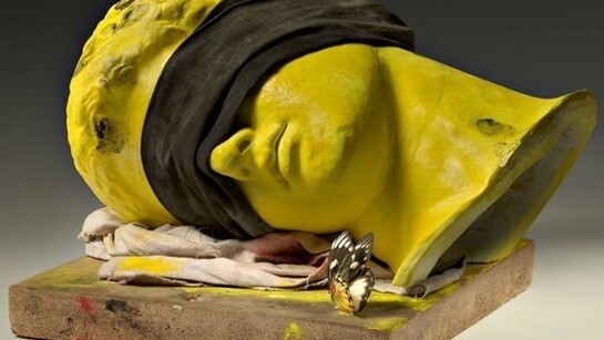 Claudio Parmiggiani, Giallo farfalla.