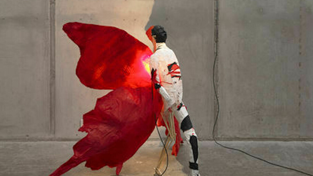 Lighthouse (It Is Getting Darker), 2017. After Gustavs Klutsis‘ architecture sketches. Courtesy of Kow