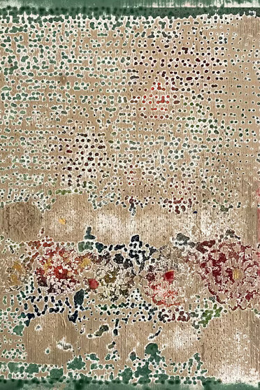 Dominique De Beir, Fenaison 3 (détail), 2026. Avec l'aimable autorisation de la galerie Hopstreet