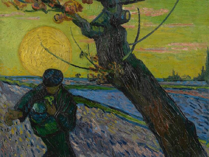 Vincent van Gogh, The sower, 1888. Courtesy of the Vincent van Gogh Museum
