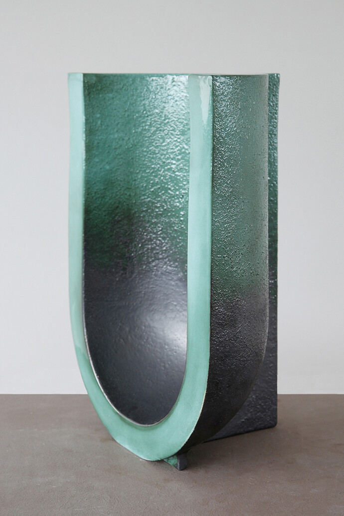 Davide Balliano, ‘Untitled’, 2014, Ceramic, 19 3/4 x 13 3/4 x 9 in. / 50 x 35 x 23 cm