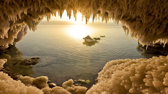 A natural Salt Cave