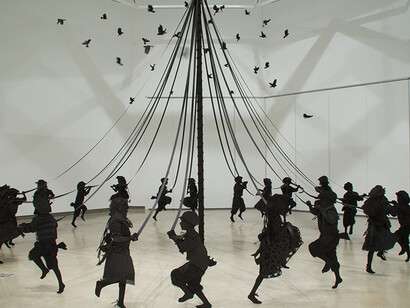 Black Out: Silhouettes Then and Now. Courtesy of National Portrait Gallery