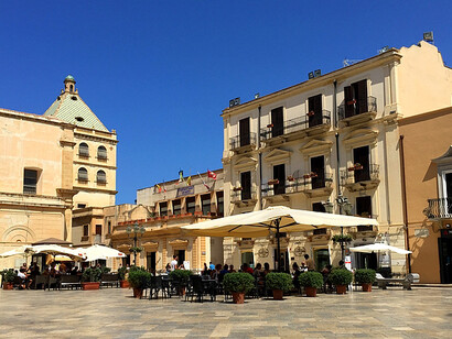 La piazza di Marsala