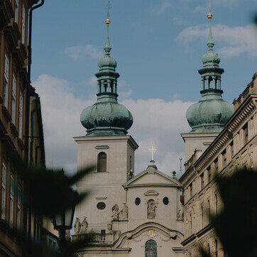 Igreja de Saint Nicolas em Praga, capital da República Checa