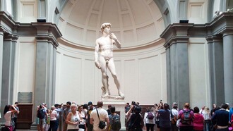 Il David di Michelangelo, Galleria dell'Accademia Firenze