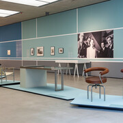 Charlotte Perriand, Moderne leben: design, fotografie, architektur, ausstellungsansicht. Mit freundlicher genehmigung des Museum der Moderne