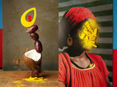 Lorenzo Vitturi, Yellow Chalk #1 & 2 from the series Dalston Anatomy, 2013, © Lorenzo Vitturi, Courtesy of the artist