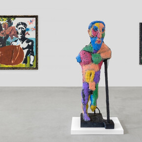 Markus Lüpertz, Exhibition view. Courtesy of Almine Rech gallery