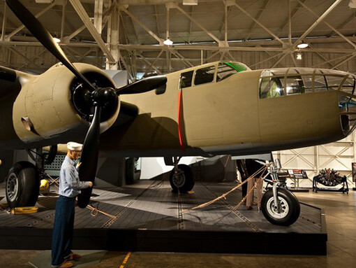 North American B-25B Mitchell. Courtesy of Pearl Harbor Aviation Museum