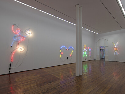 Keith Sonnier. Courtesy of Galleria Fumagalli