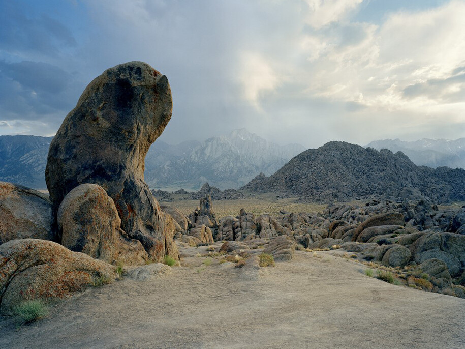Doug Hall, Gene Autry Rock, The Alabama Hills, California, 2002 ©Doug Hall/Courtesy of Bonni Benrubi Gallery, NYC