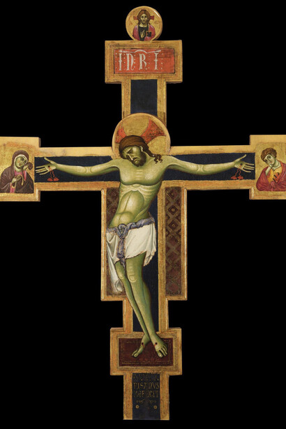 Giunta Pisano, Croix de San Ranierin. Avec l'aimable autorisation du Musée du Louvre